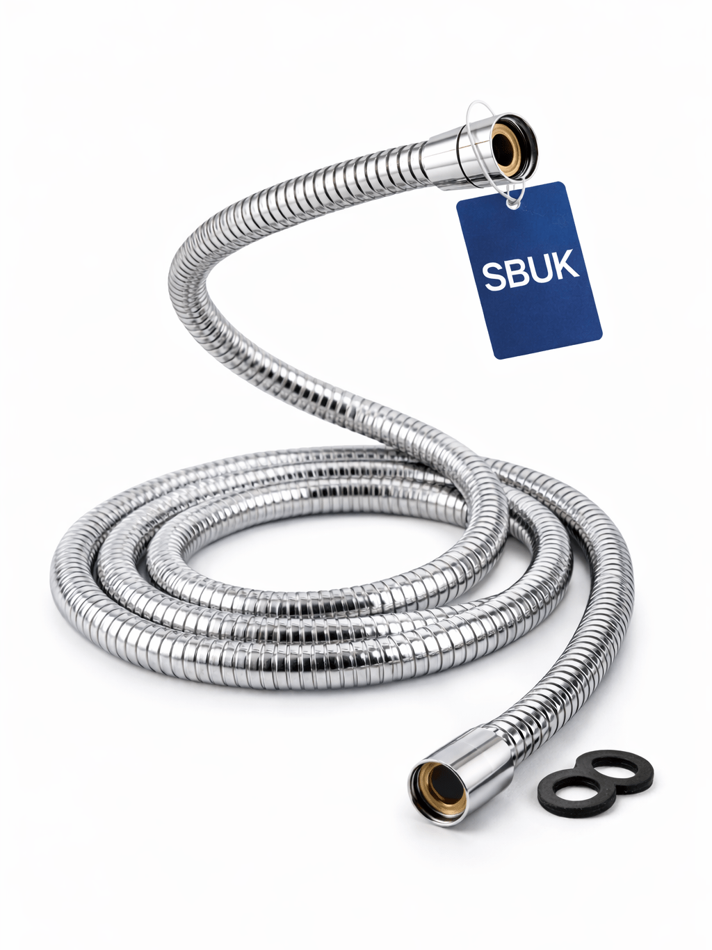Chrome Shower Hose 1.7M Anti-Kink Flexible