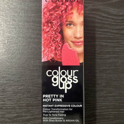 (3 Pack) Clairol Colour Gloss Up Conditioner Pretty in Hot Pink 130ml
