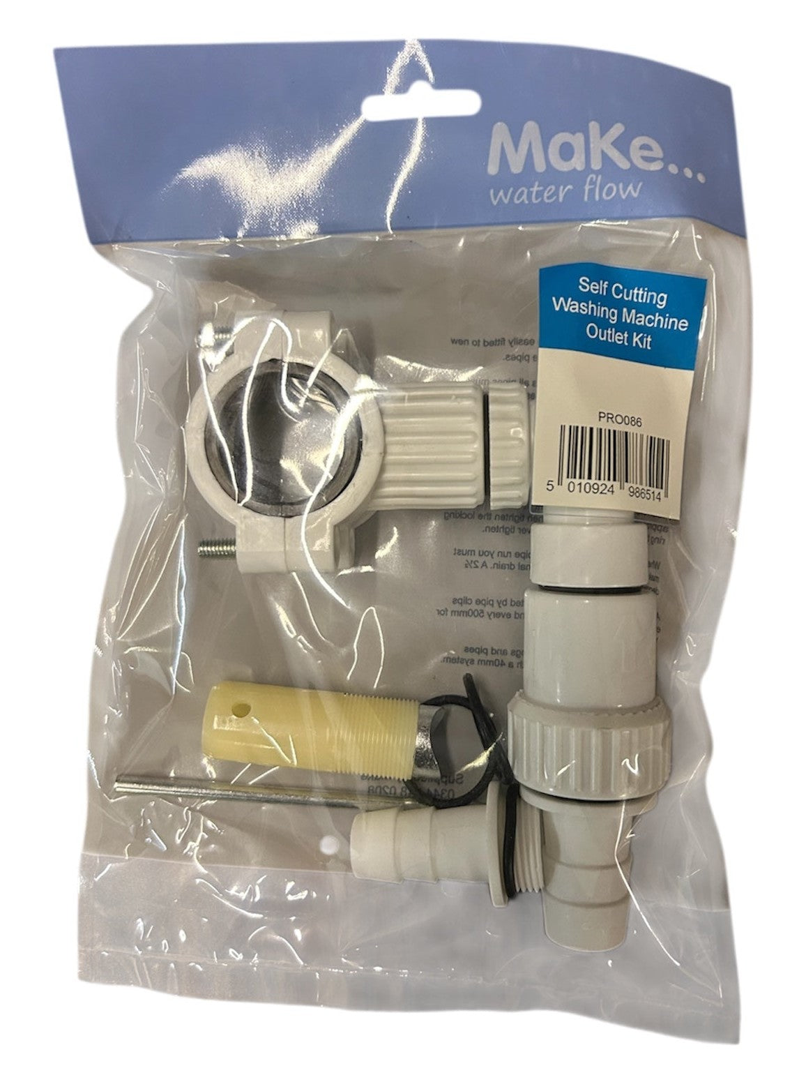 Self Cutting Washing Machine Outlet