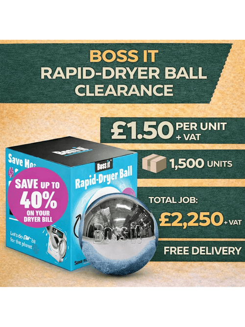 Boss It Rapid Dryer Balls [1500 Units]