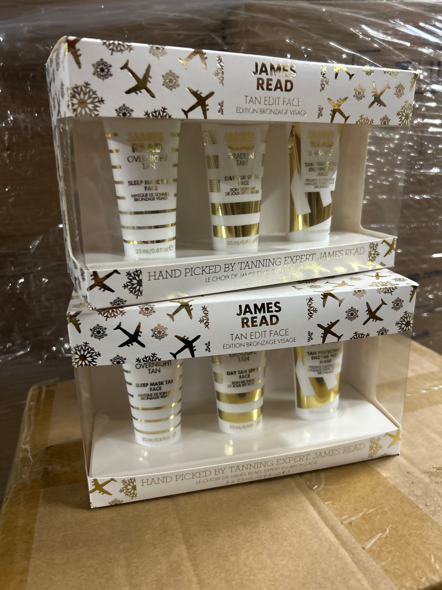 James Read Christmas 3pc Tanning Sets (2 Pack)