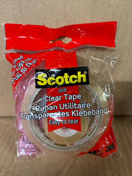 Joblot: 360x Scotch Clear Tape 2pc Packs