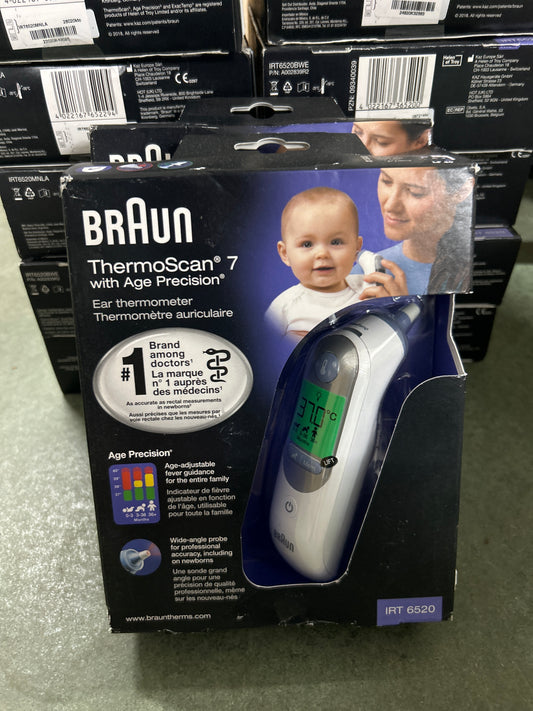 Joblot: 20x Braun Thermoscan 7 Ear Thermometer