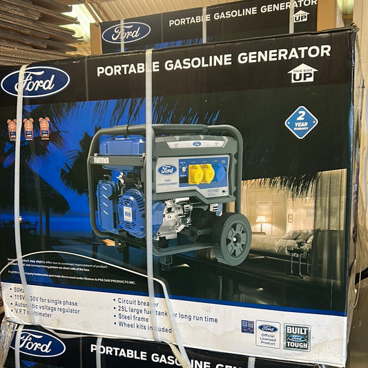 8x Ford Portable Gasoline Generator FG7750E