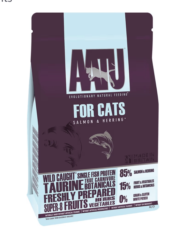 AATU Salmon Dry Cat Food