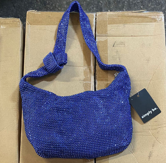 95x Simply Be Diamanté Knot Bag