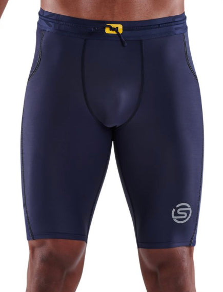 70x SKINS SERIES-3 MEN’S HALF TIGHTS NAVY BLUE