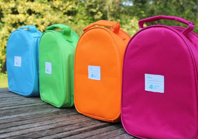 950x Joblot of Kids Colourful Insulated Lunch Bags
