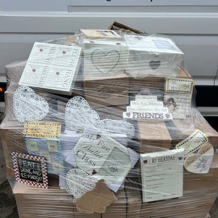 Giftware Mixed Wholesale Clearance Pallet 1000pcs