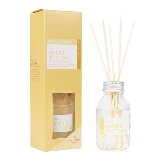 Joblot: Wax lyrical 100ml Amber & cedar Reed diffuser (100 units)