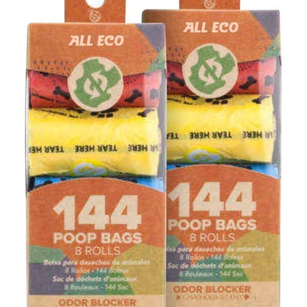 100 x 144 Eco Pet Poop Bags