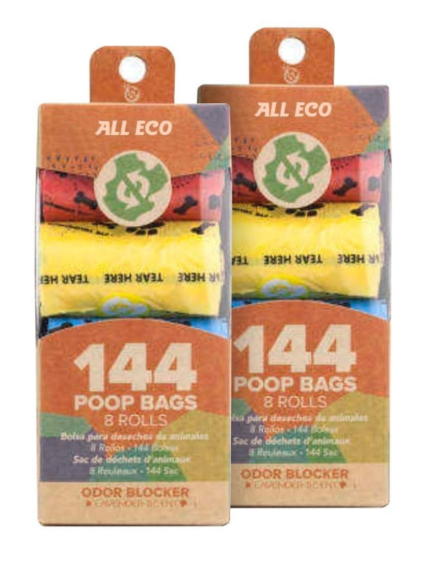 100 x 144 Eco Pet Poop Bags