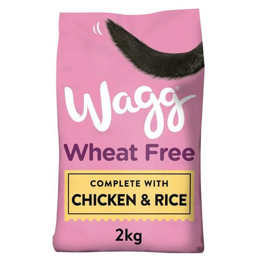 PALLET DEAL: 320x Wagg Wheat Free Complete Chicken Dry Dog Food 2kg