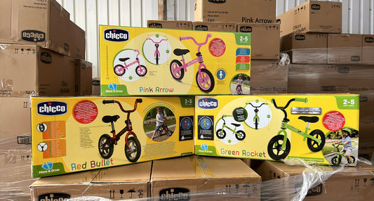 80x Chicco Kids Balance Bikes Green Rocket
